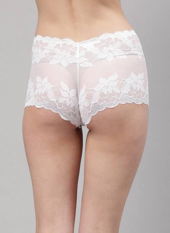 CUKOO Women Nylon Lace Hipster - Image 3